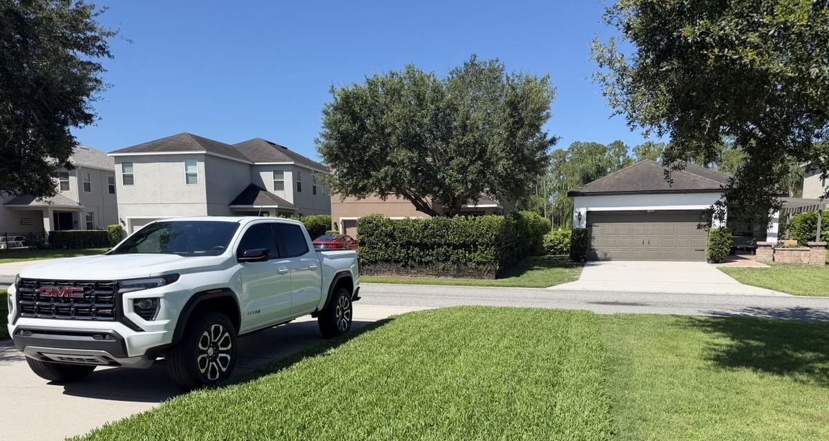 CoBalt St. Augustine driveway lawn in Winter Garden FL