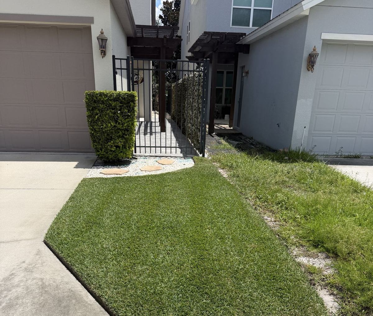 ProVista St. Augustine driveway strip in Windermere FL